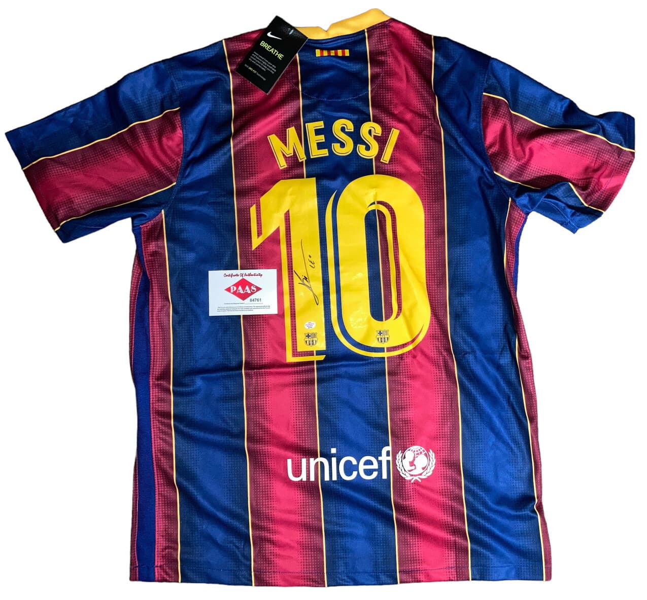 Signed Messi Jersey